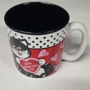Fib Happy Valentine's Day Cat Coffee/Tea Mug